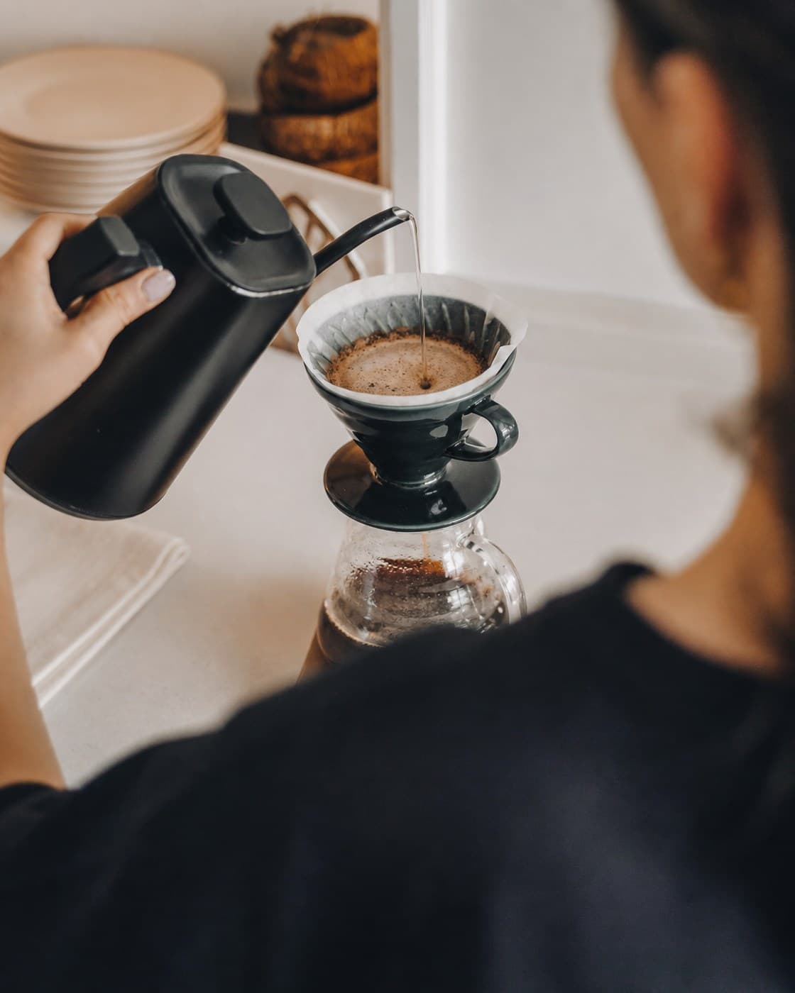 Pha cà phê bằng phương pháp pour over